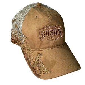 BUSHS Embroidered Ltd Edition Dri Duck Trader Wildlife Series Cap Gold Very Nice